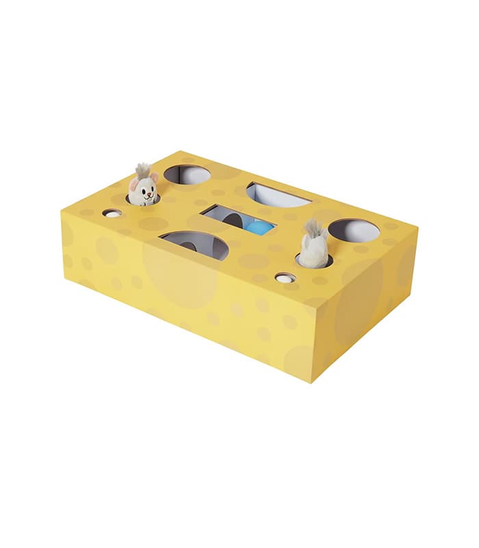 Frisco Cheese Interactive Cardboard Toy