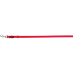 TRIXIE ΟΔΗΓΟΣ NYLON ΑΥΞΟΜΕΙΟΥΜΕΝΟΣ 120-180CM/25MM RED