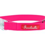 FERRIBIELLA COLLAR FUN FLAT 45-70CM/25MM PINK