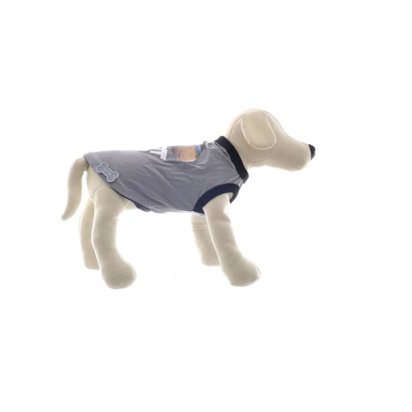 2023-01-20_140712732-e1674216484412 FERRIBIELLA T-SHIRT SPORT DOG GREY 20CM - Image 1