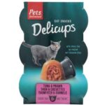 ROSEWOOD DELI CUPS TUNA & PRAWN 6X22GR