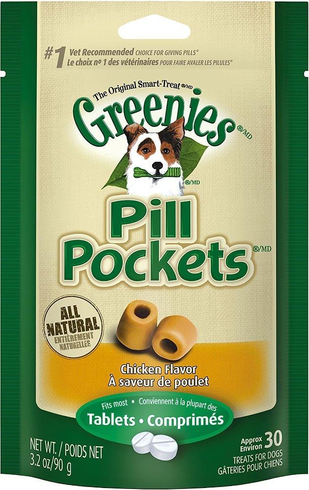 ignore-export Greenies Pill Pockets Canine Chicken Flavor Dog Treats - Image 1
