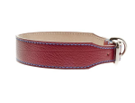 FERRIBIELLA LEASH LEATHER ALBERTO 120CM/19MM RED