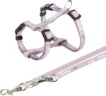 TRIXIE ΣΕΤ ΣΑΜΑΡΙ & ΟΔΗΓΟΣ JUNIOR 27-45CM/10MM LILAC